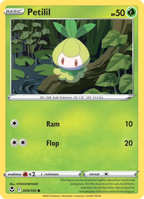 Petilil, Silver Tempest #9