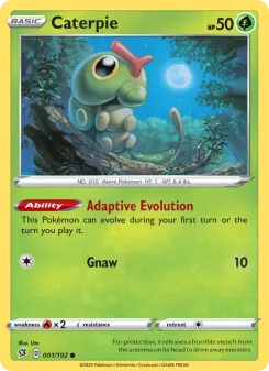 Caterpie, Rebel Clash #1/192