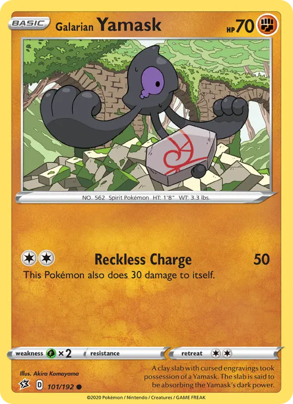 Galarian Yamask, Rebel Clash #101