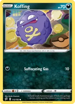 Koffing, Rebel Clash #112/192