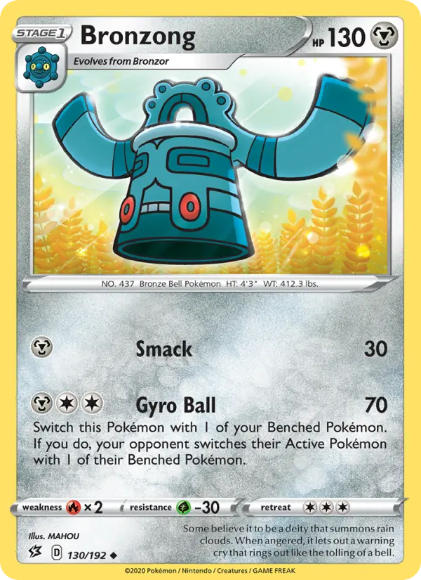 Bronzong, Rebel Clash #130