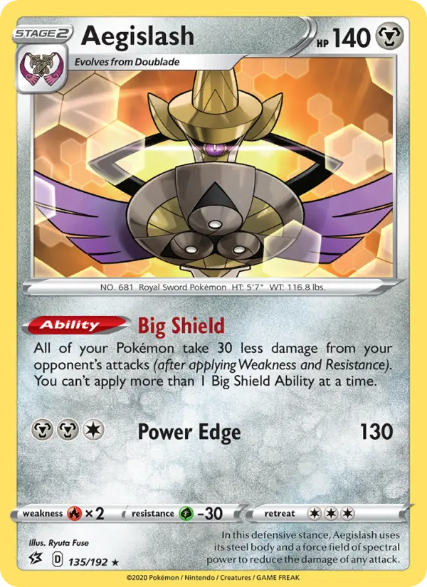 Aegislash, Rebel Clash #135
