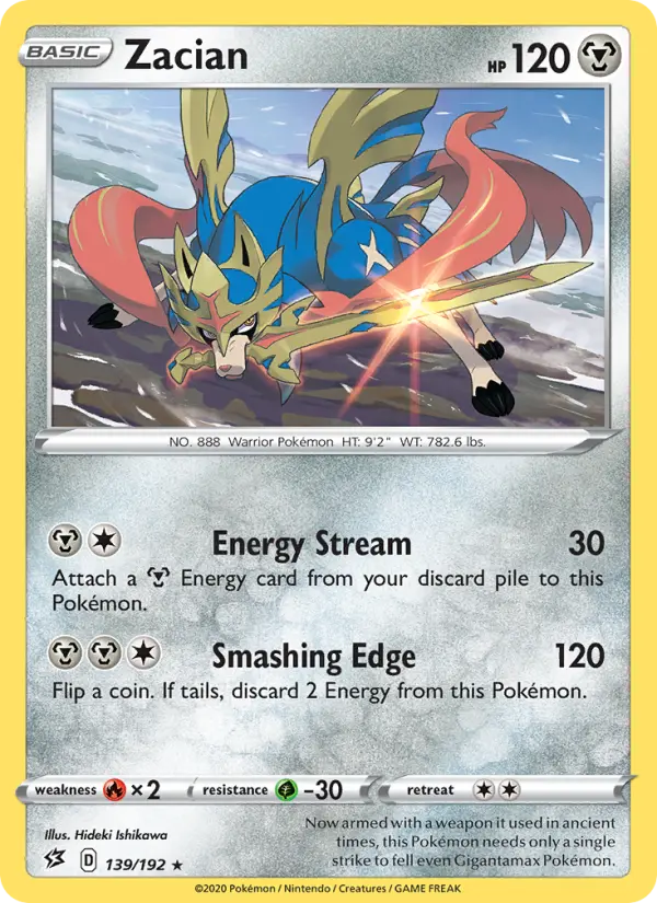 Zacian, Rebel Clash #139