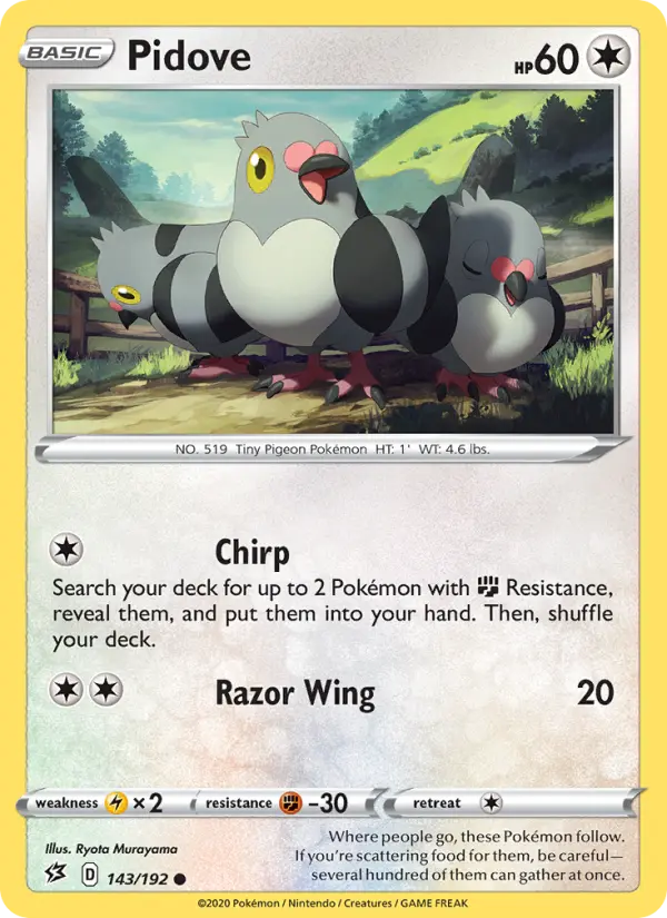 Pidove, Rebel Clash #143