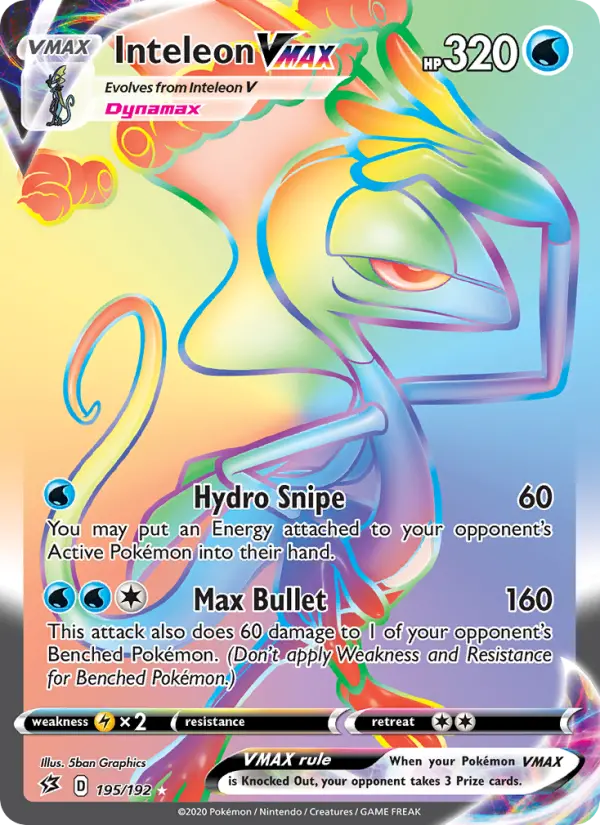 Inteleon VMAX, Rebel Clash #195