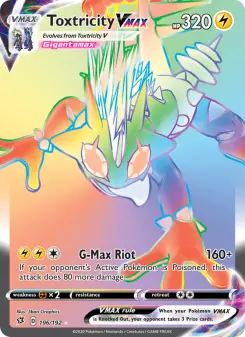 Toxtricity VMAX, Rebel Clash #196/192