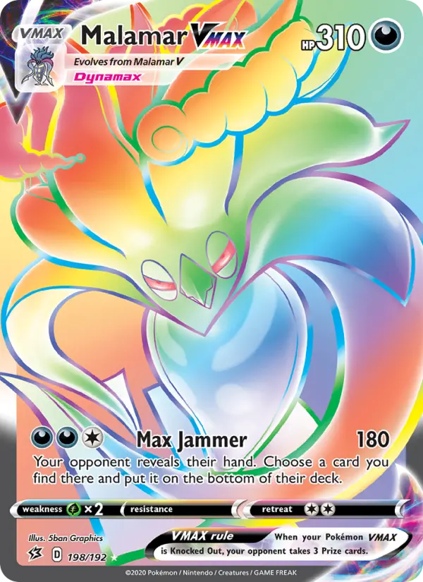 Malamar VMAX, Rebel Clash #198