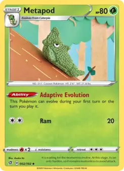 Metapod, Rebel Clash #2/192