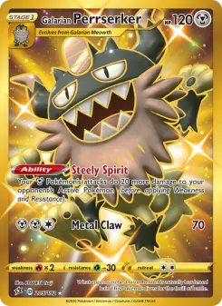 Galarian Perrserker, Rebel Clash #205/192