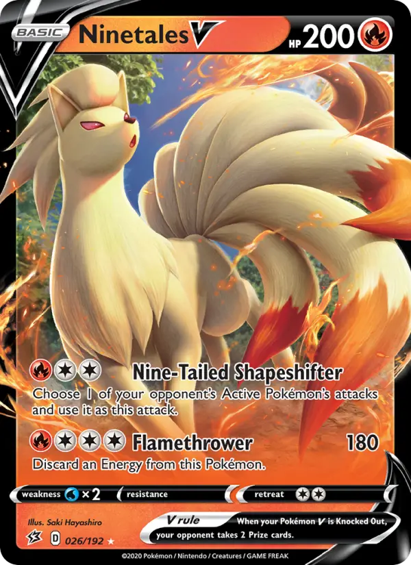 Ninetales V, Rebel Clash #26