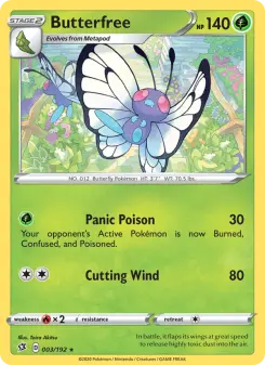 Butterfree, Rebel Clash #3/192