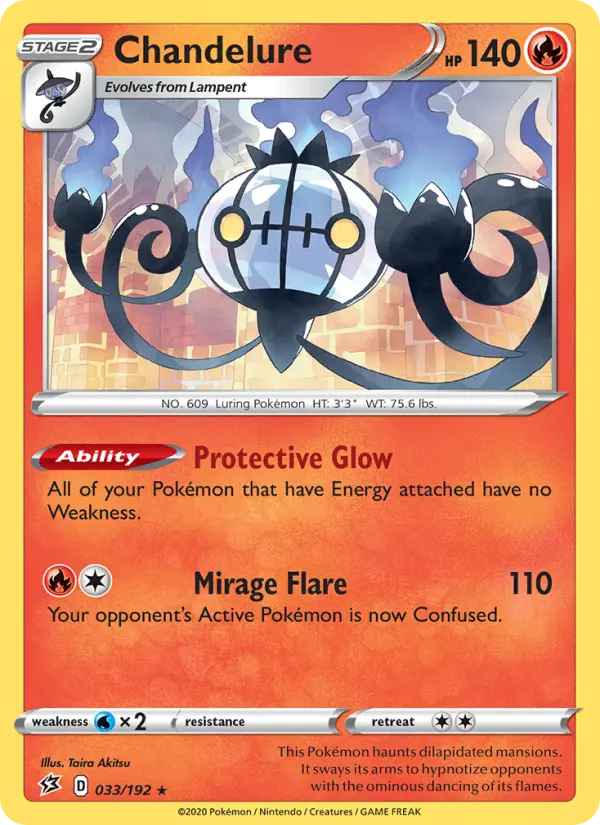 Chandelure, Rebel Clash #33