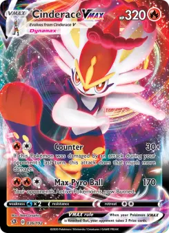 Cinderace VMAX, Rebel Clash #36/192