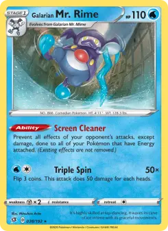 Galarian Mr. Rime, Rebel Clash #38/192