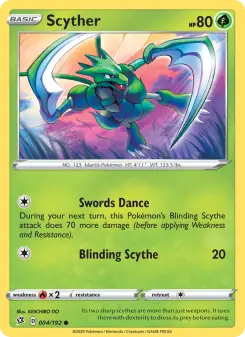Scyther, Rebel Clash #4/192