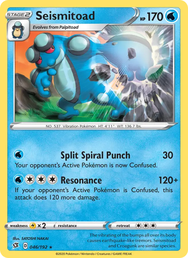 Seismitoad, Rebel Clash #46