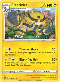 Electivire, Rebel Clash #59/192