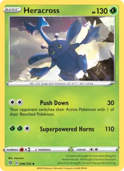 Heracross, Rebel Clash #6/192