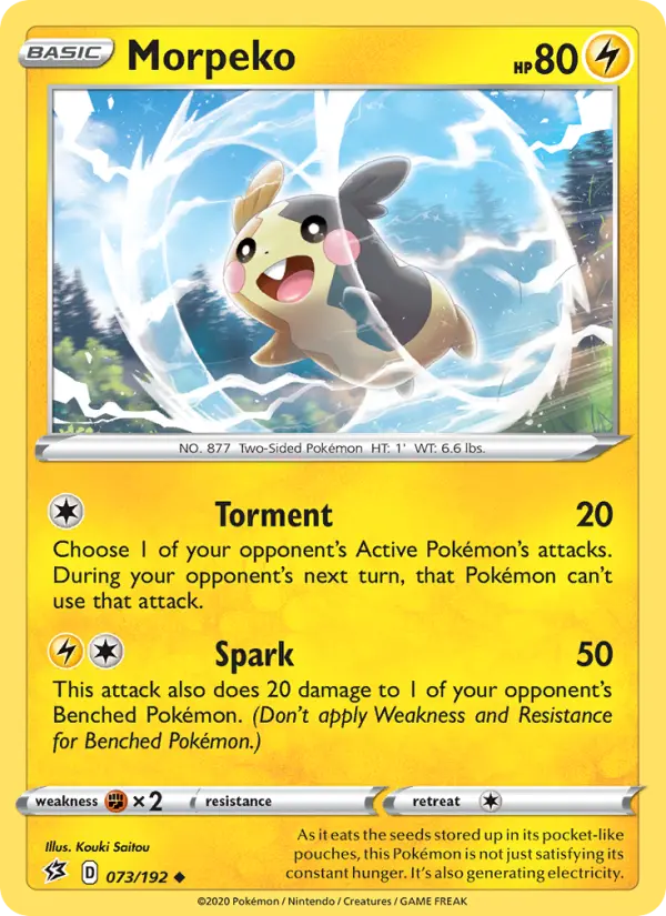 Morpeko, Rebel Clash #73