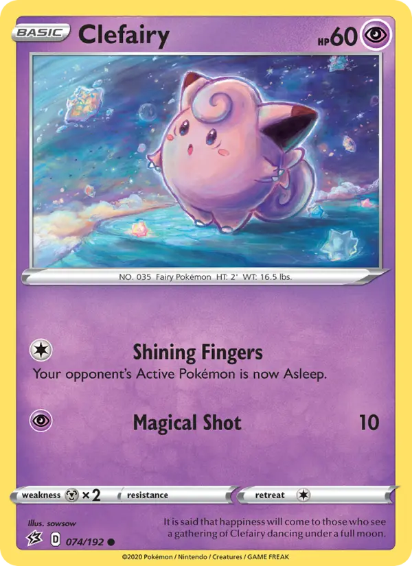 Clefairy, Rebel Clash #74