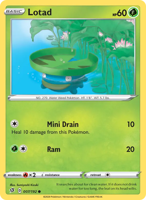 Lotad, Rebel Clash #7