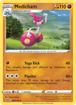 Medicham, Rebel Clash #98/192
