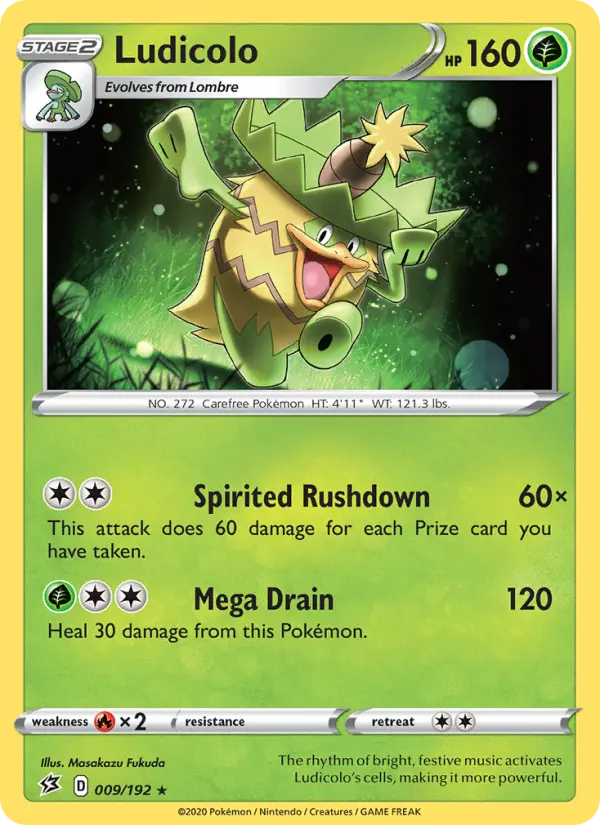 Ludicolo, Rebel Clash #9