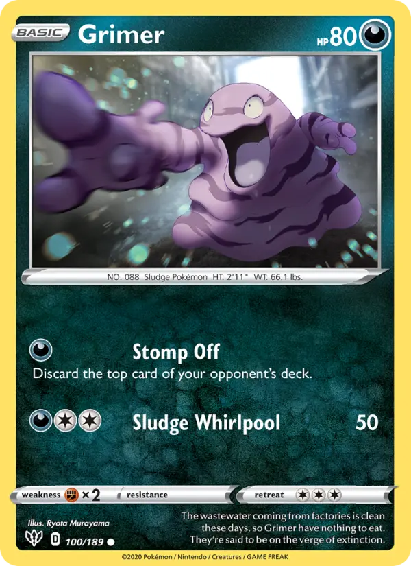 Grimer, Darkness Ablaze #100