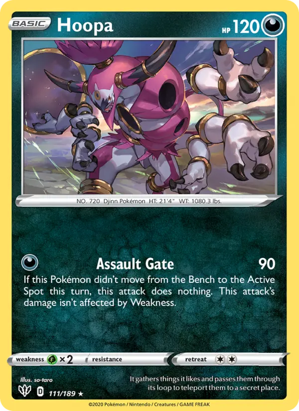 Hoopa, Darkness Ablaze #111