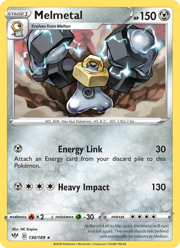 Melmetal, Darkness Ablaze #130