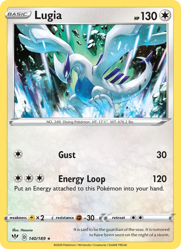 Lugia, Darkness Ablaze #140