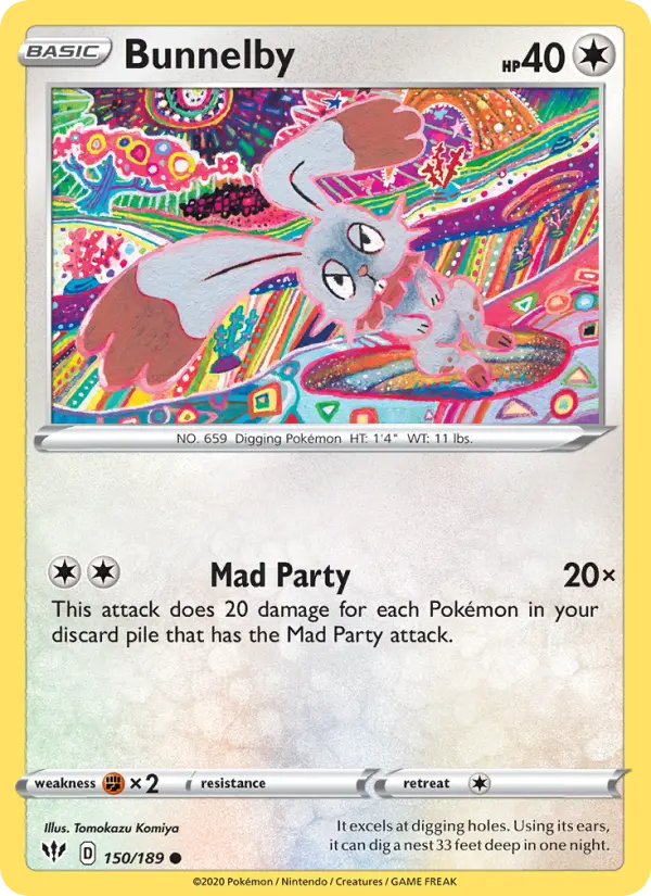 Bunnelby, Darkness Ablaze #150