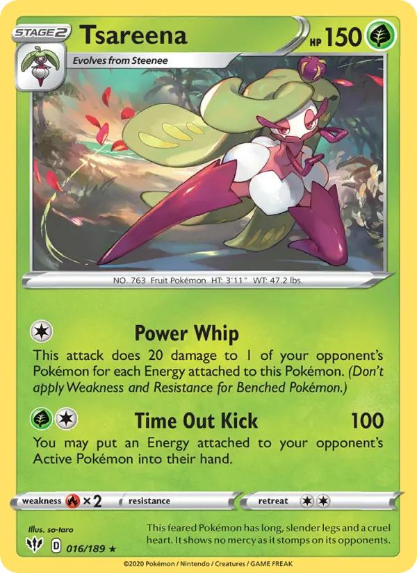 Tsareena, Darkness Ablaze #16