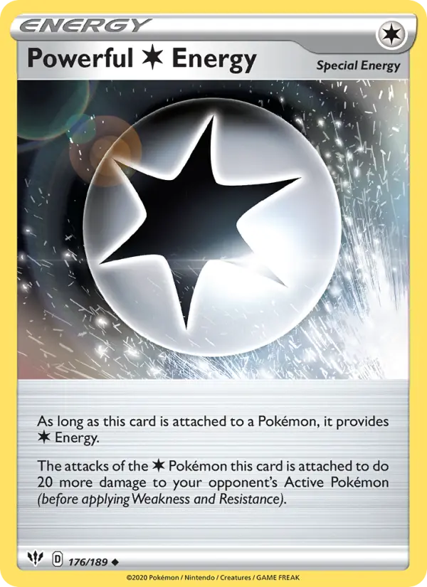 Powerful Colorless Energy, Darkness Ablaze #176