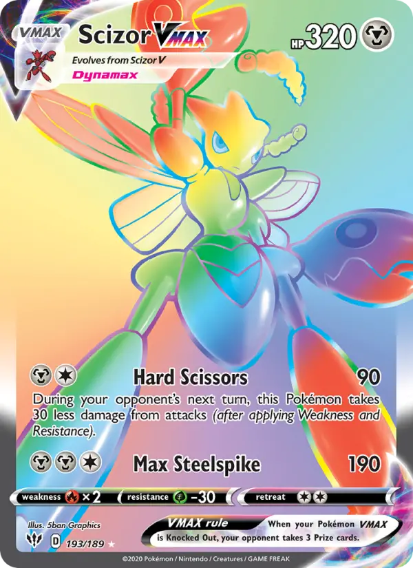 Scizor VMAX, Darkness Ablaze #193