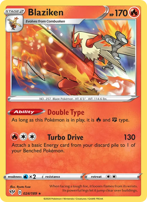 Blaziken, Darkness Ablaze #24