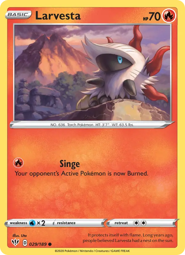 Larvesta, Darkness Ablaze #29