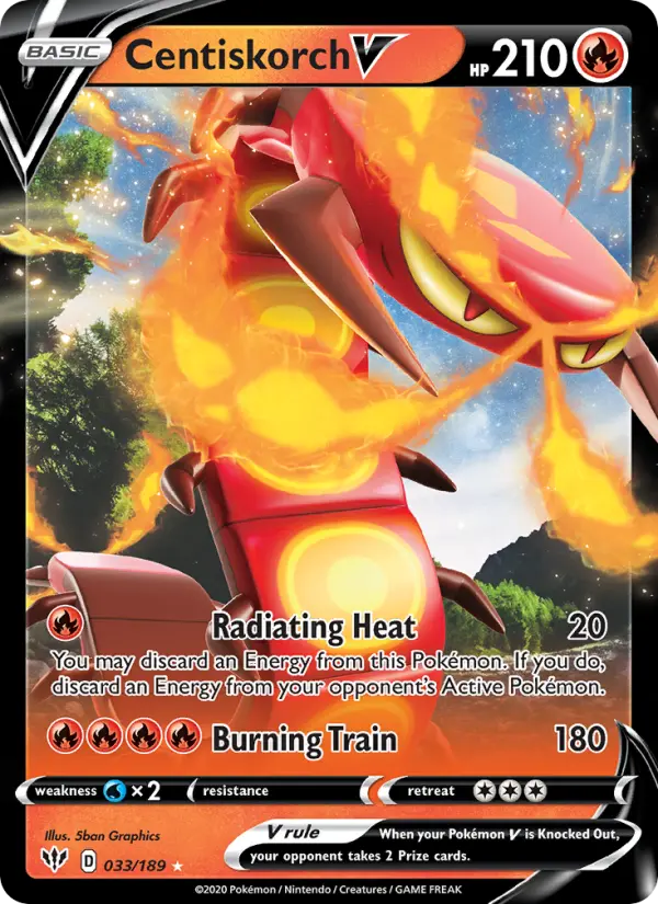Centiskorch V, Darkness Ablaze #33