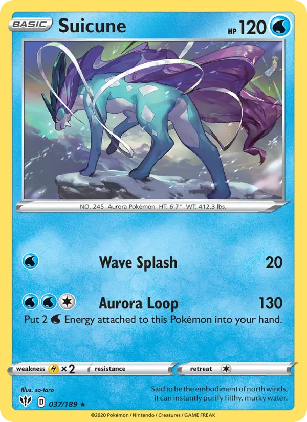 Suicune, Darkness Ablaze #37
