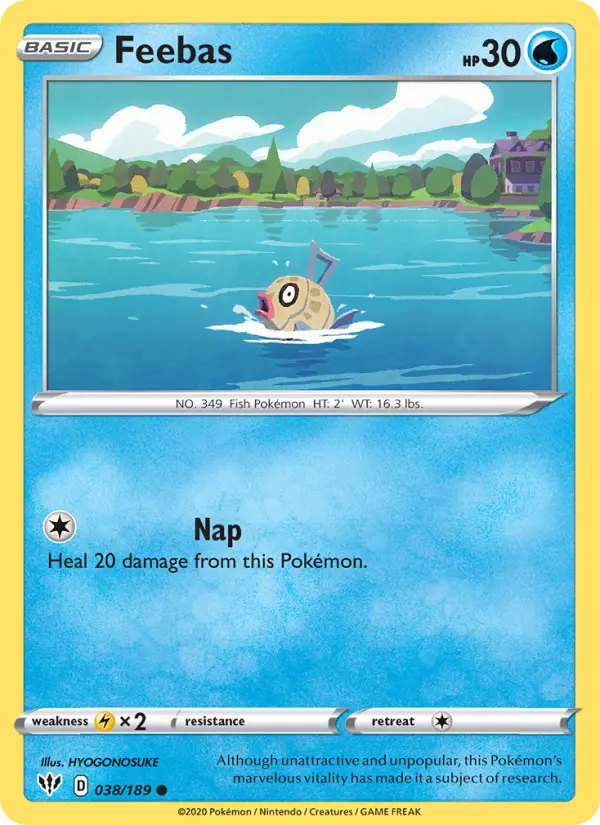 Feebas, Darkness Ablaze #38