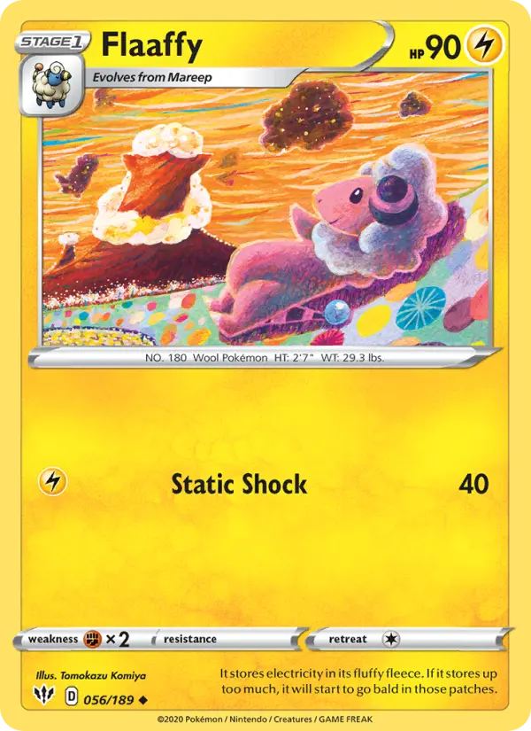 Flaaffy, Darkness Ablaze #56
