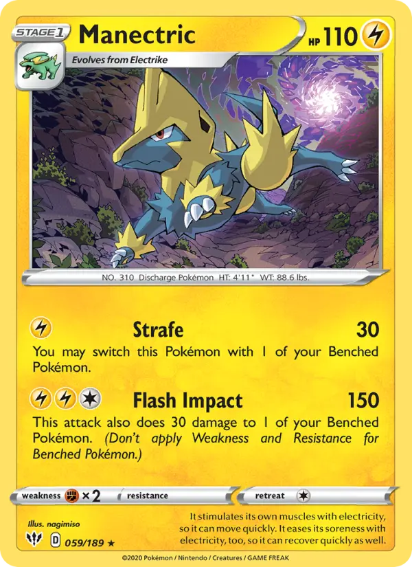 Manectric, Darkness Ablaze #59