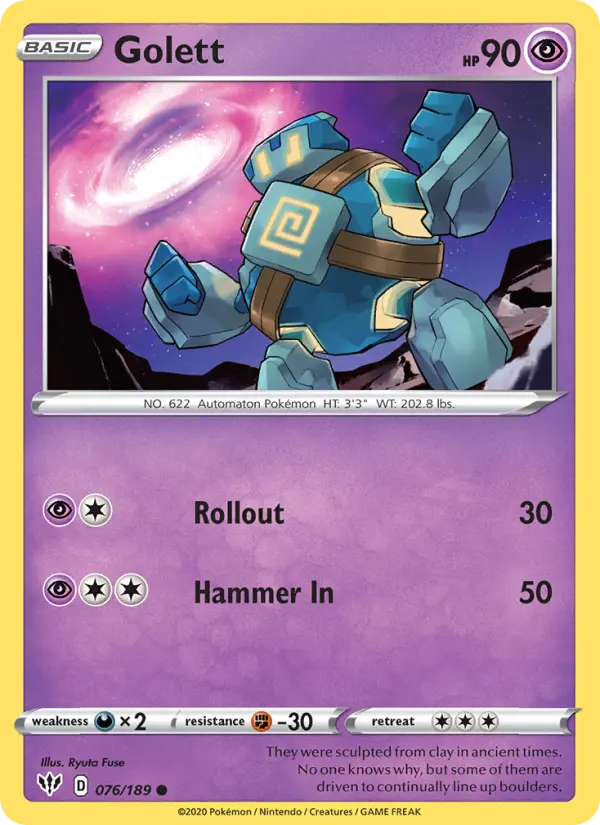 Golett, Darkness Ablaze #76