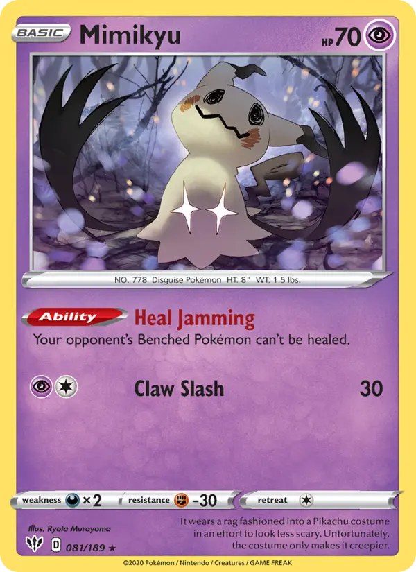 Mimikyu, Darkness Ablaze #81