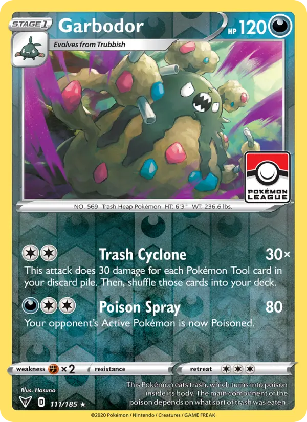 Garbodor, Vivid Voltage #111