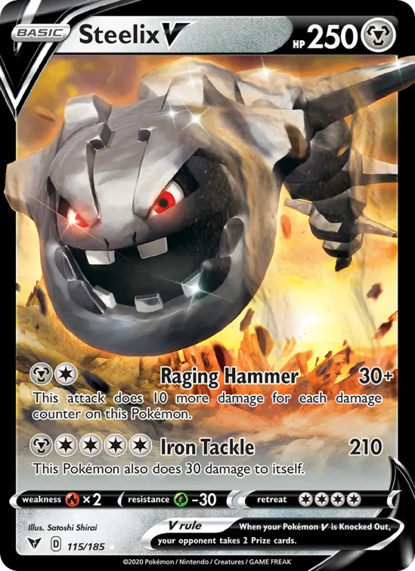 Steelix V, Vivid Voltage #115
