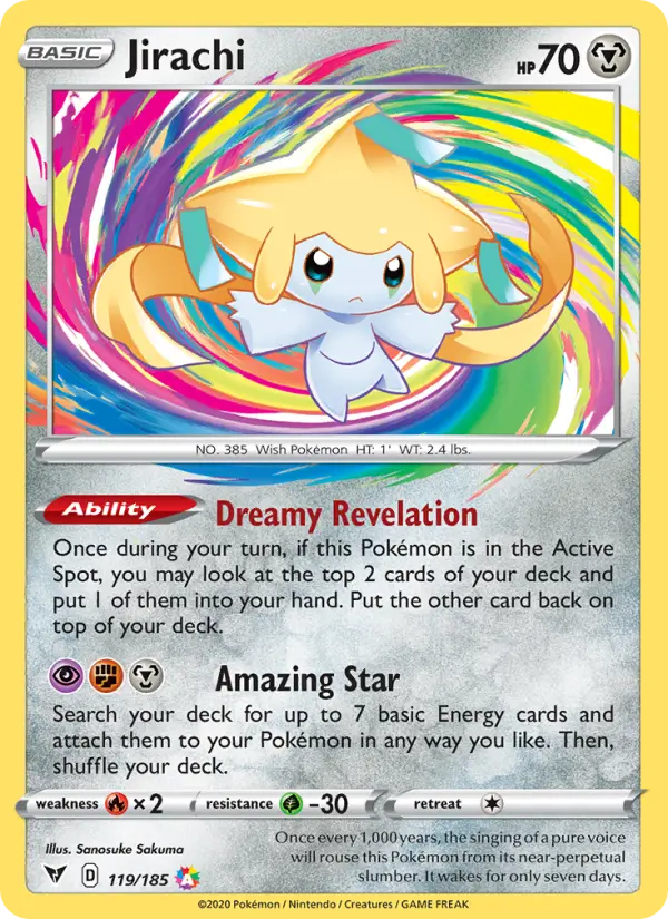 Jirachi, Vivid Voltage #119