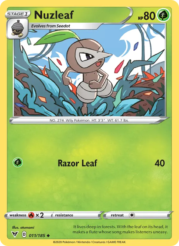 Nuzleaf, Vivid Voltage #11