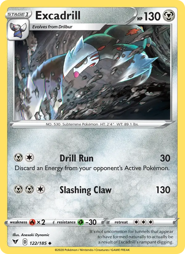 Excadrill, Vivid Voltage #122