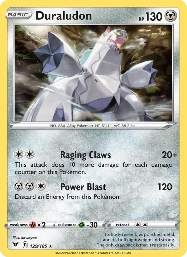 Duraludon, Vivid Voltage #129